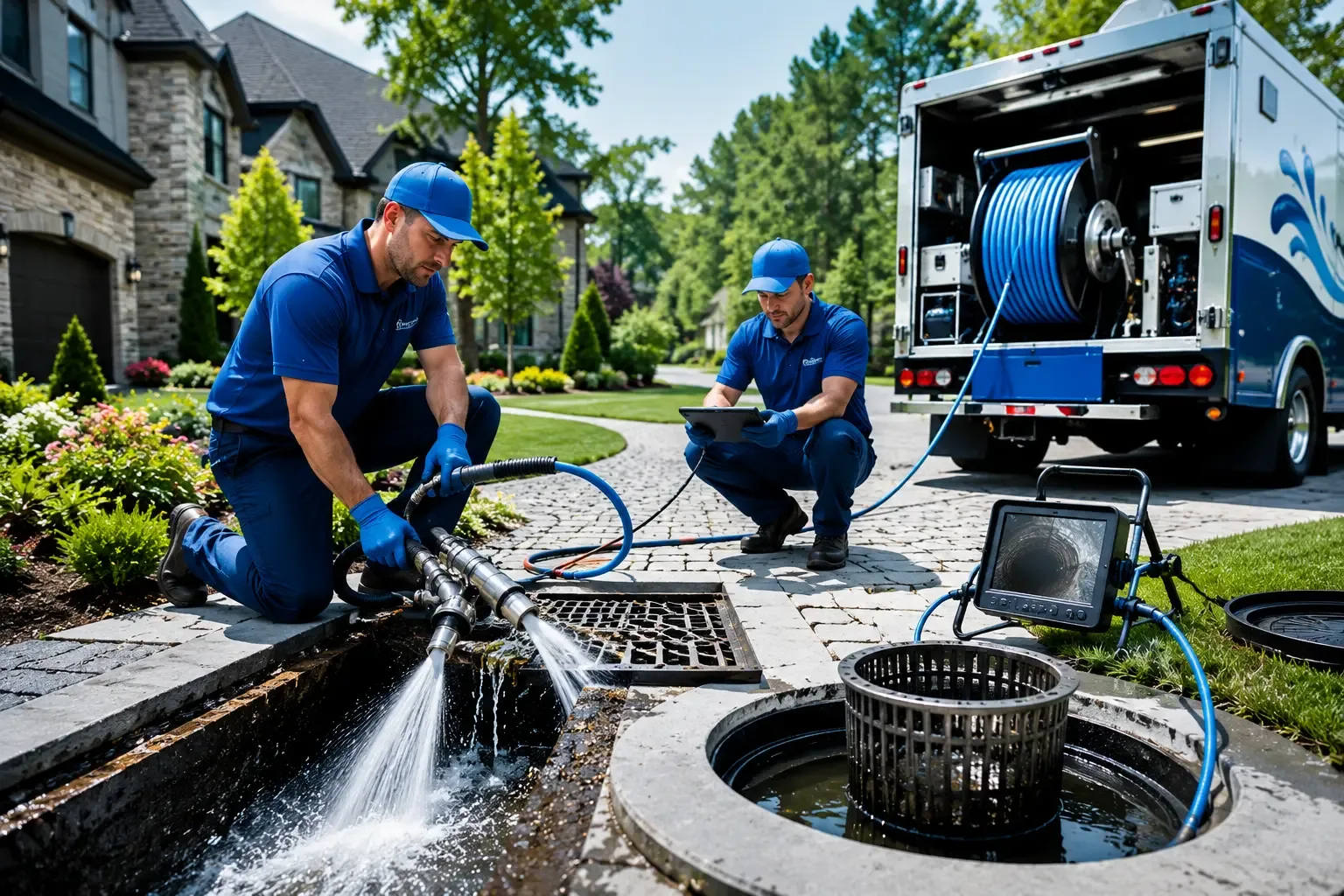 Local outdoor drain cleaning professionals in Russellville, IN